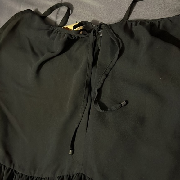 Navy flowy maxi dress - Picture 5 of 6